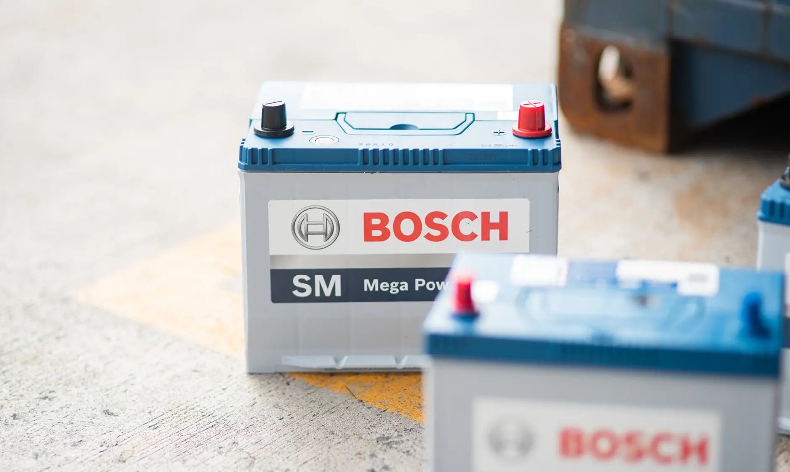Bosch batteries for cars, utes and machinery