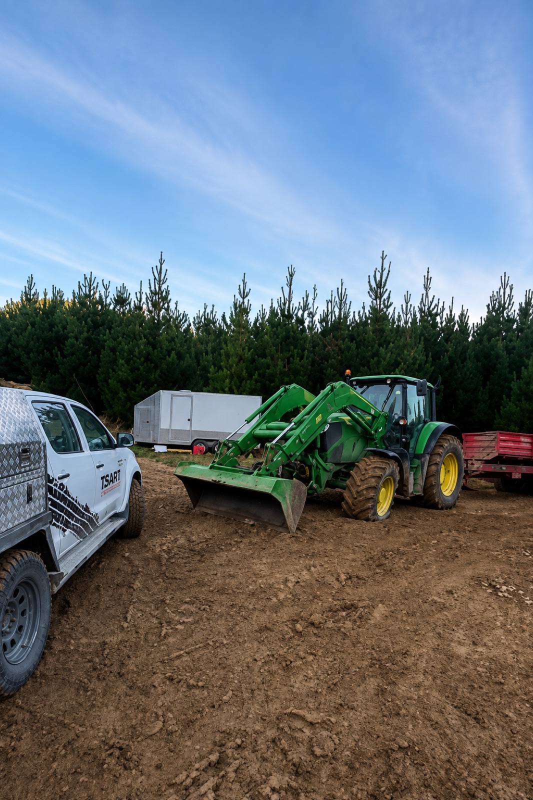 Davo's Tyres & Repairs on the job in Southland